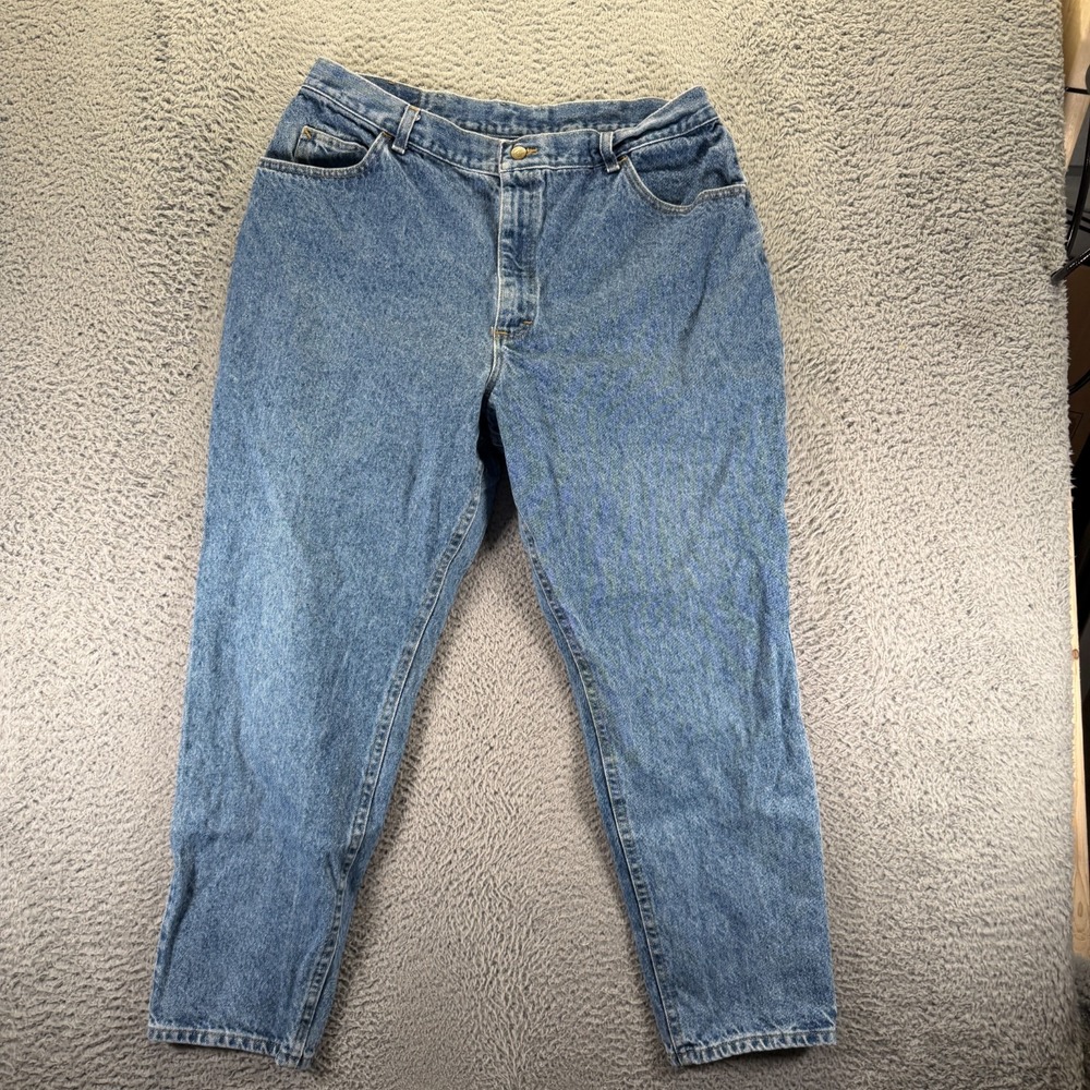 Lee Riders Jeans Womens 36x29 Blue Cotton Denim Skinny Leg Curvy Workwear Travel